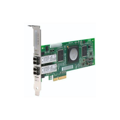 StorageWorks FC1242SR - Hostbus-Adapter - PCIe4Gb Fibre Channel x 2, f?r Modular Smart Array P2000 3.5-in, P2000 G3; ProLiant DL165 G7, DL360 G7, DL380 G6