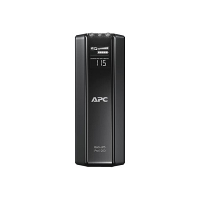 APC Back-UPS Pro 1200 - USV - Wechselstrom 230 V720 Watt - 1200 VA - USB - Ausgangsanschlüsse: 10 - Schwarz