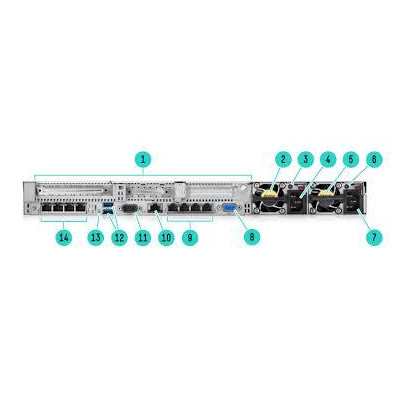 HP ProLiant DL360 Gen9 2.4GHz 2 x  E5-2620V3   2,40 GHz, Turbo 3.2 GHz 15MB Rack (1U) Server 2P 32 GB-R P440ar-2MB Cache Modul, 2 x  500W Power Supply (redundant)  Base 8 x  SFF SAS Server/TV USED Inkl. Rail Rack Kit