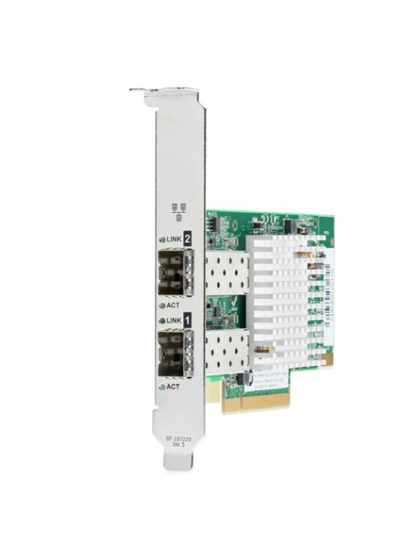 HPE E - 562SFP+ - Netzwerkadapter - PCIe 3.0 x8 - 10 Gigabit SFP+ x 2 - Adapter - Netzwerkkarte - PCI-Express Glasfaser (LWL) - 10.000 Mbps - Ethernet