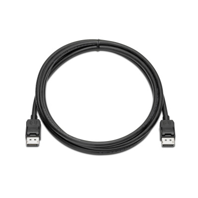 HP DisplayPort Kabel. Kabellänge: 2 m, Anschluss 1: DisplayPort, Anschluss 2: DisplayPort. Gewicht: 120 g