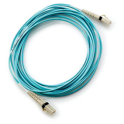 HPE LC to LC Multi-mode OM3 2-Fiber 5.0m 1-Pack - 5 m - OM3 - LC - LC 50/125um LC/LC 8Gb FC and 10GbE Laser-enhanced Cable 1 Pk