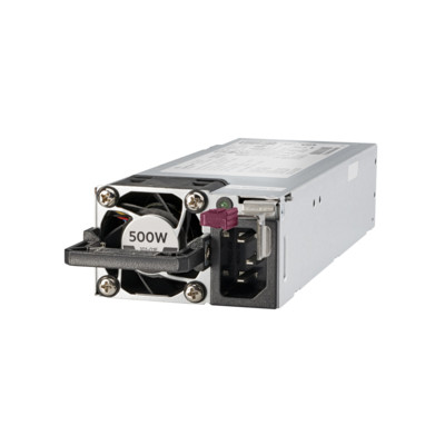 HPE 865408-B21 - 500 W - 100 - 240 V - 50 - 60 Hz - 94% - Server - 80 PLUS Platinum Flex Slot Platinum Hot Plug Low Halogen Power Supply Kit