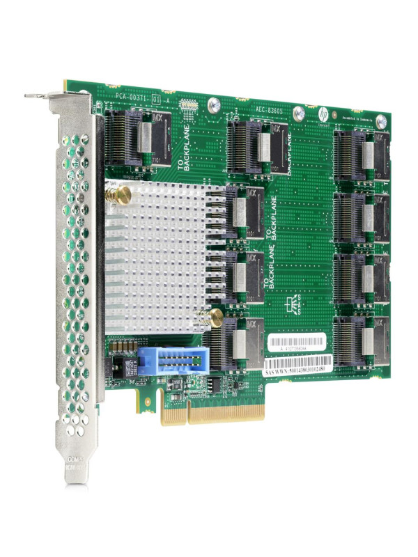 HPE SAS Expander Card 12Gb Kit with Cables to ProLiant DL38X G10
