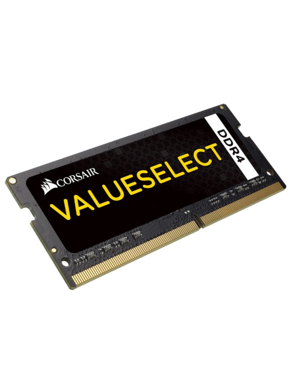 Corsair ValueSelect SO-DDR4-RAM 2133 MHz 1x 16 GB O-DIMM, Arbeitsspeicher-Typ: DDR4, Arbeitsspeicher Geschwindigkeit: 2133 MHz, Arbeitsspeicher Pins: 260, Fehlerkorrektur: Non-ECC, Anzahl Speichermodule Kit: 1, Speicherkapazit?t pro Modul: 16 GB