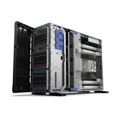 HPE ProLiant ML350 Gen10 - 2,2 GHz - 4210 - 16 GB - DDR4-SDRAM - 800 W - Turm (4U) Intel Xeon Silver 4210 (10 core - 2.2 GHz - 14MB) - 16GB (1 x 16GB) DDR4 - 1 HPE Smart Array P408i-a SR - 800W