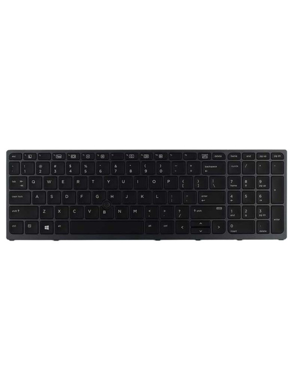 HP - ZBook Tastatur - HP Backlit Keyboard assembly, Schweiz schwarz für zBook 15 G5 17 G5, 17 G6