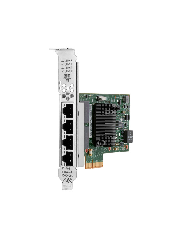 HPE Intel Ethernet Adapter, I350-T4, 1Gb, 4-port, BASE-T