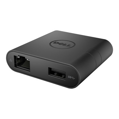 Dell Adapter DA200 - Dockingstation - USB-C - VGA, HDMIGigE - für Inspiron 5502 - 7306 2-in-1; Vostro 53XX - 5502 - 7500;
