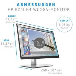 HP E24i G4 Display, 24" WUXGA, IPS, 250 nits, 4x...