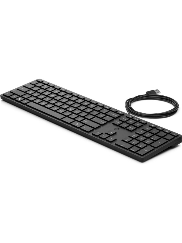 HP 320K Keyboard HP HP 320K Keyboard, USB-A  Garantie: 1/1/1. HP Amplified Power Partner
