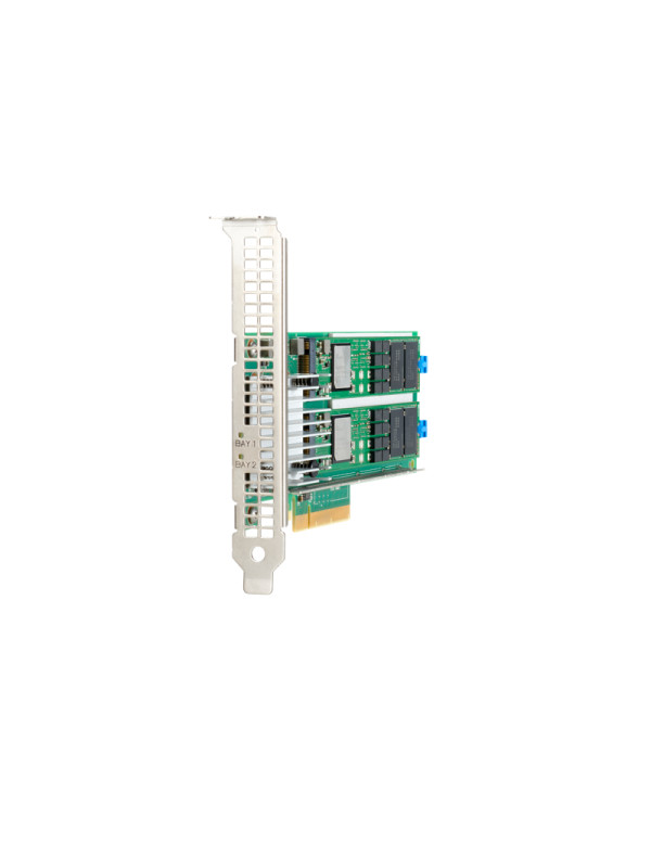 HPE NS204I-P NVME PCIE3 OS BOOT DEVICE PL-SI - PCI Express - 241 mm - 317,5 mm - 55,9 mm - 440 g x2 Lanes NVMe PCIe3 x8 OS Boot Device