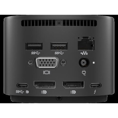 HP Thunderbolt Dock 230W G2,  Ladefunktion, Dockinganschluss: Thunderbolt 3 VGA, 2 x Display Port, REF