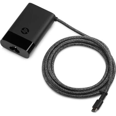 HP Slim Travel Adapter - Netzteil - AC - 65 Watt pa - Schwarz - für HP 17