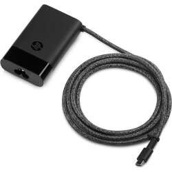 HP Slim Travel Adapter - Netzteil - AC - 65 Watt pa - Schwarz - für HP 17
