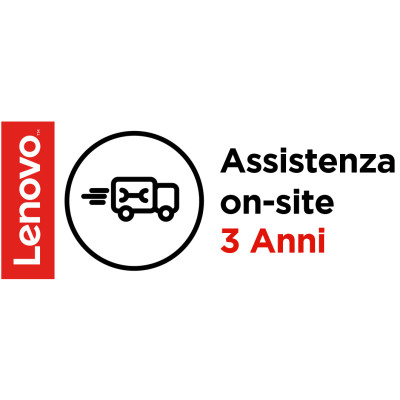 Lenovo 3 Year Onsite Support (Add-On). Anzahl Benutzerlizenzen: 1 Lizenz(en), Zeitraum: 3 Jahr(e), Dienststunden (hours x days): 24x7, Typ: Vor Ort Lenovo Gold Partner Schweiz