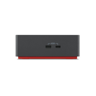 Lenovo 40B00300EU. Kabelgebunden, Thunderbolt 4, USB-Stromversorgung bis zu: 230 W. Ethernet LAN Datentransferraten: 10,100,1000 Mbit/s. Schwarz, Rot, Datenübertragungsrate: 40 Gbit/s,  8K Ultra HD. Stromversorgung: 300 W, Ausgangsspannung: 20 V, Ausgangs