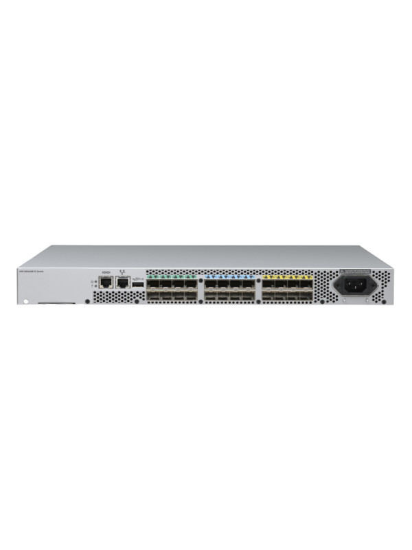 HPE SN3600B - Managed - Keine - Vollduplex - Rack-Einbau - 1U 24/8 Fibre Channel Switch mit 32 Gb