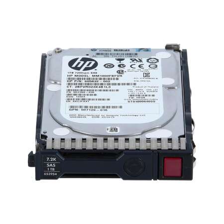 HPE HP MM1000FBFVR 1TB 7.2K 6G SAS SFF - Festplatte - Serial Attached SCSI (SAS)