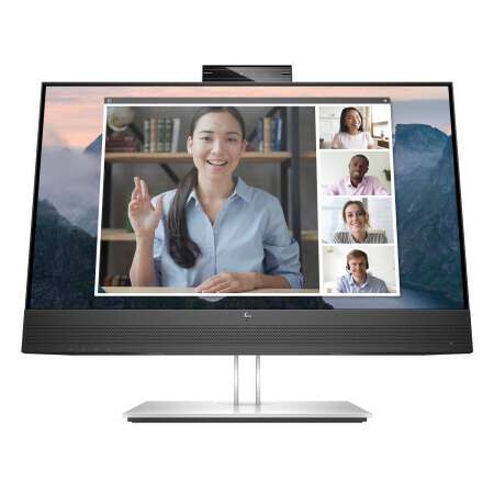 E24mv G4 Display HP E24mv G4 Multimedia Display (Schwarz), 23.8" FHD IPS, Webcam, 3 Jahre Garantie (Austausch am naechsten Arbeitstag)