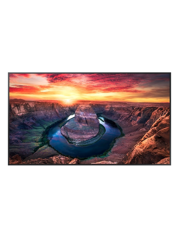 Samsung QM75B. Produktdesign: Digital Beschilderung Flachbildschirm. 190,5 cm (75 Zoll),  VA, 3840 x 2160 Pixel, Helligkeit: 500 cd/m²,  4K Ultra HD. WLAN. Betriebszeiten (Stunden/Tage): 24/7. Tizen 6.5. Schwarz