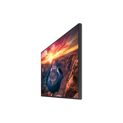 Samsung QM43B. Produktdesign: Digital Beschilderung Flachbildschirm. 109,2 cm (43 Zoll),  IPS, 3840 x 2160 Pixel, Helligkeit: 500 cd/m²,  4K Ultra HD. WLAN. Betriebszeiten (Stunden/Tage): 24/7. Tizen 6.5. Schwarz