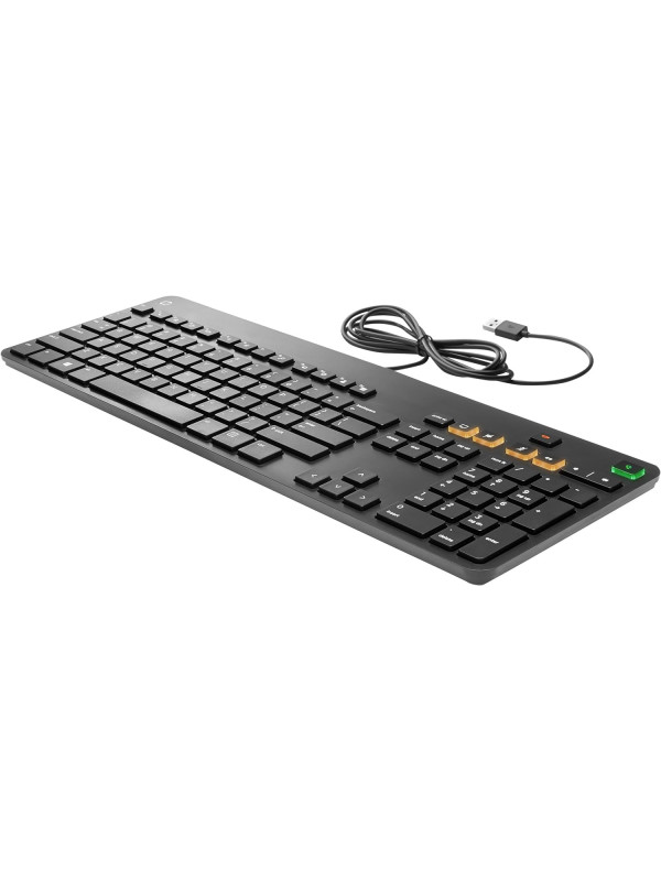HP Conferencing Keyboard Swiss, USB-A Anschluss