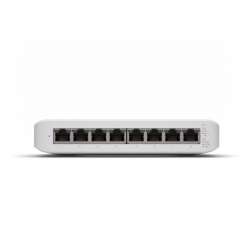 UbiQuiti Networks UniFi Switch Lite 8 PoE - Managed - L2 - Gigabit Ethernet (10/100/1000) - Power over Ethernet (PoE) - Wandmontage Layer 2 - 8 x RJ45 - 4 x 802.3at PoE+ - Gigabit Ethernet - 99.6 x 163.7 x 31.7 mm