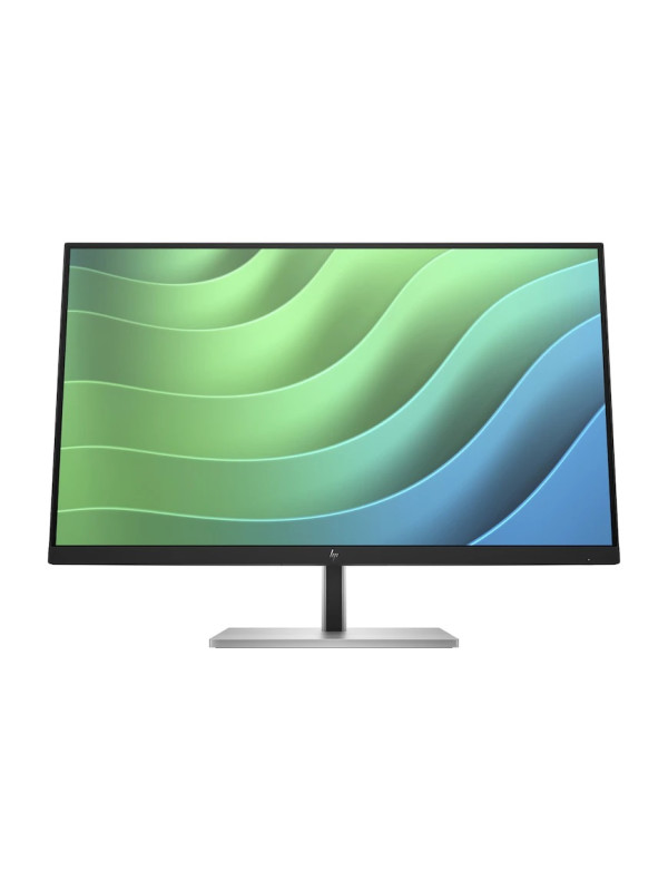 HP E27 G5 HP E27 G5 Display, 27" FHD (1920x1080)@75Hz, 16:9, IPS 300 nits, 82 PPI, HP Eye Ease, 4x USB-A, DP 1.2 In, HDMI 1.4 and USB-B, 99% sRGB, Height Adjustable 150mm, Color Tuned, 3 sided Micro Edge Bezel, New 2023 Design