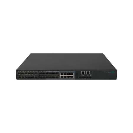 HPE FlexNetwork 5140 24G SFP w/8G Combo 4SFP+ EI, Managed, L3, Gigabit Ethernet, Vollduplex, Rack-Einbau, 1U. Netzwerkports: 24 SFP, 8 RJ-45, 4 SFP+. Anschlusstyp: RJ-45.