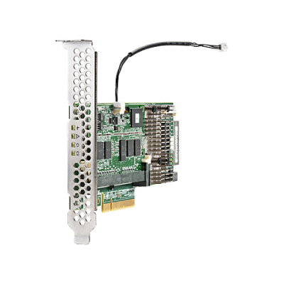 HPE Smart Array P440/2GB with FBWC - Speichercontroller (RAID) - 8 Sender/Kanal SATA 6Gb/s / SAS 12Gb/s Low Profile - 1.2 GBps - RAID 0 - 1 - 5 - 6 - 10 - 50 - 60 - 1 ADM - 10 ADM - PCIe 3.0 x8 - für ProLiant DL180 Gen9