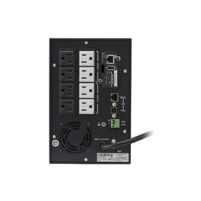 HPE T1500 G5 - 100 V - 120 V - Tower - Schwarz - LCD - 410 mm Gen5 NA/JP UPS with Management Card Slot