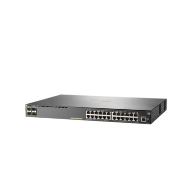 HPE 2930F 24G PoE+ 4SFP+ - Switch - L3 managed - 24 x...