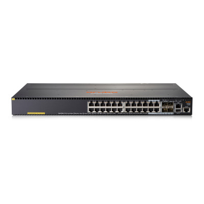 HPE Aruba 2930M 24G PoE+ 1-slot - Managed - L3 - Gigabit Ethernet (10/100/1000) - Power over Ethernet (PoE) - Rack-Einbau - 1U Switch