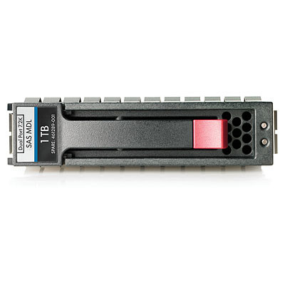 HPE 1TB hot-plug dual-port SAS - 3.5 Zoll - 1000 GB -...