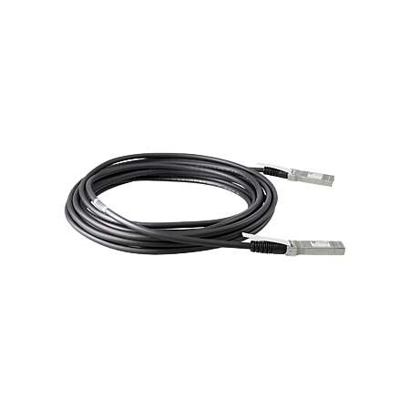 HPE Aruba Networking 10G SFP+ to SFP+ 1m Direct Attach Copper Cable, 1 m, SFP+, SFP+ Networking 10G SFP+ to SFP+ 1m Direct Attach Copper Cable