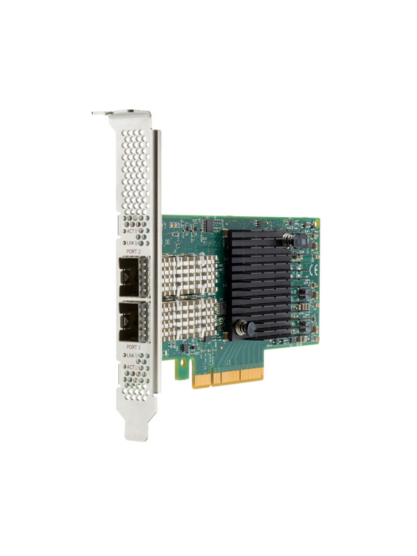 HPE Broadcom BCM57414 Ethernet 10/25Gb 2-port SFP28 - Eingebaut - Kabelgebunden - PCI Express - Ethernet / Fiber - 25000 Mbit/s 10/25 Gb SFP28-Adapter mit 2 Anschlüssen