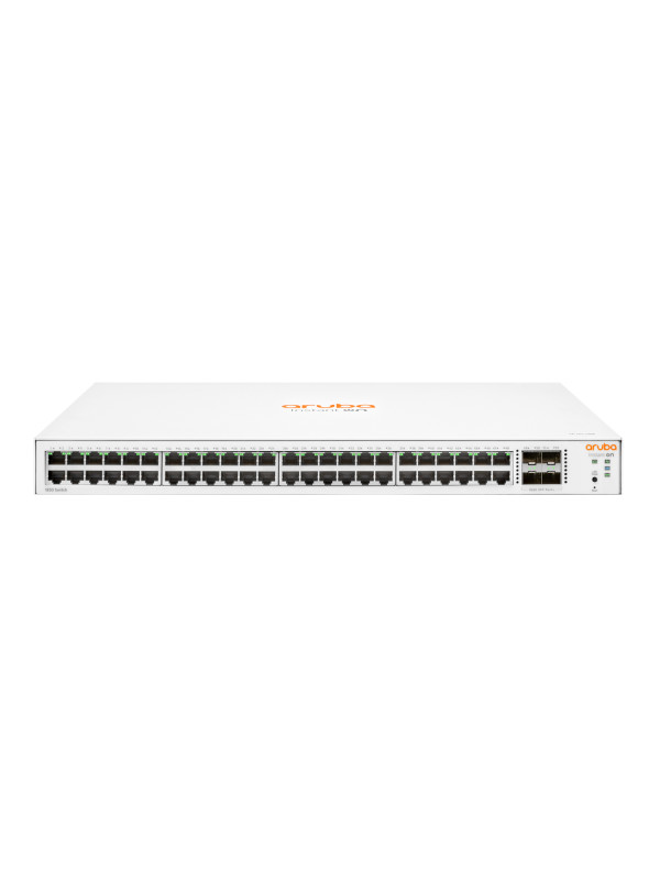 HPE Instant On 1830 48G 4SFP - Managed - L2 - Gigabit Ethernet (10/100/1000) - Vollduplex - Rack-Einbau - 1U Switch - 48 G 4 SFP