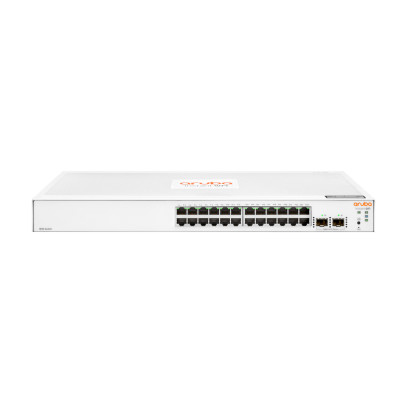 HPE Instant On 1830 24G 2SFP - Managed - L2 - Gigabit Ethernet (10/100/1000) - Vollduplex - Rack-Einbau - 1U Switch - 24 G 2 SFP