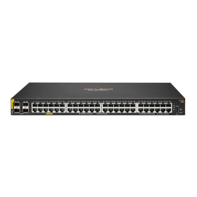 HPE 6000 48G Class4 PoE 4SFP 370W - Managed - L3 - Gigabit Ethernet (10/100/1000) - Power over Ethernet (PoE) - Rack-Einbau - 1U der Klasse 4 4SFP 370 W Switch
