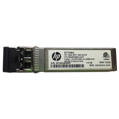 HPE 16GB SFP+ Short Wave 1-pack Extended Temperature...
