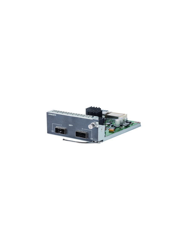 HPE 2-port QSFP+ Module - Erweiterungsmodul - 40Gb Ethernet x 2 für HPE 5510 2-port QSFP+ Module