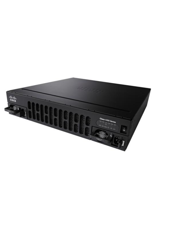 Cisco ISR 4431 AX Bundle - Ethernet-WAN - Gigabit Ethernet - Schwarz with IPBase - APP and SEC licenses