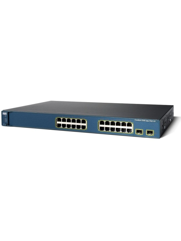 Cisco Catalyst 3560E-24TD - Switch - 1 Gbps - 24-Port - Kabellos Rack-Modul RMON - SNMP - Telnet - Voll-Duplex - Ethernet - RJ-45 - Managed - Cisco Catalyst