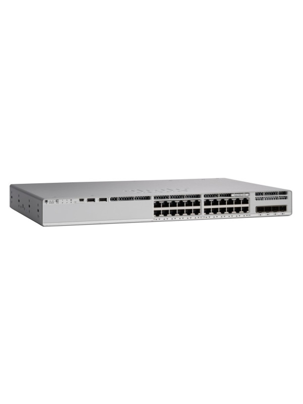 Cisco C9200L-24PXG-4X-E - Managed - L3 - Vollduplex - Power over Ethernet (PoE) Catalyst 9200L 48-port 12xmGig - 36x1G - 4x10G PoE+ - Network Essentials