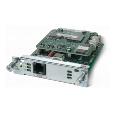 Cisco WAN Interface Card HIGH-SPEED - Router - 0,02 Gbps - 1-Port - Plug-In Modul ADSL over ISDN HWIC