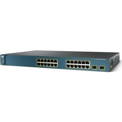 Cisco Catalyst 3560-24PS SMI - Switch - 0,1 Gbps - 24-Port 1 HE - Kabellos Rack-Modul RMON - SNMP - Telnet - Voll-Duplex - Power over Ethernet - RJ-45 - Managed - Cisco Catalyst