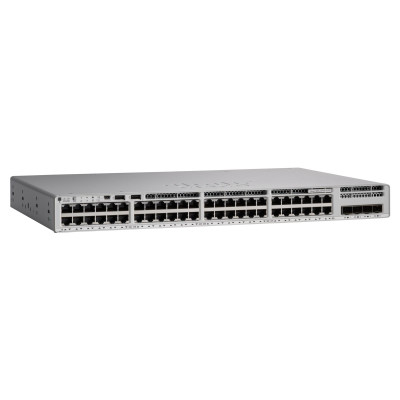 Cisco Catalyst 9200L 48-port partial - Switch - 10 Gbps Power over Ethernet - Managed - Cisco Catalyst - Rack-Modul