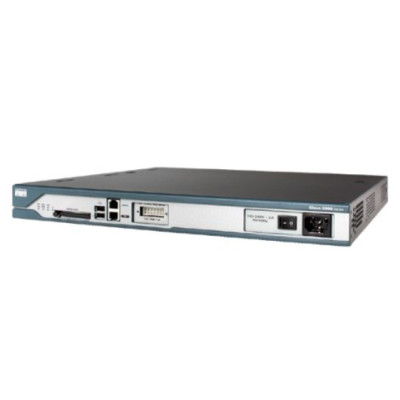 Cisco 2811 - Ethernet-WAN - Schnelles Ethernet - Schwarz - Blau - Edelstahl Security Bundle with IOS Advanced Security - 64 MB Flash/256 MB DRAM