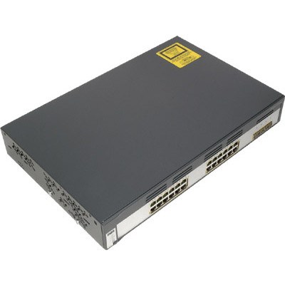 Cisco Catalyst 3750G-24TS-1U - Switch - 1 Gbps - 24-Port...